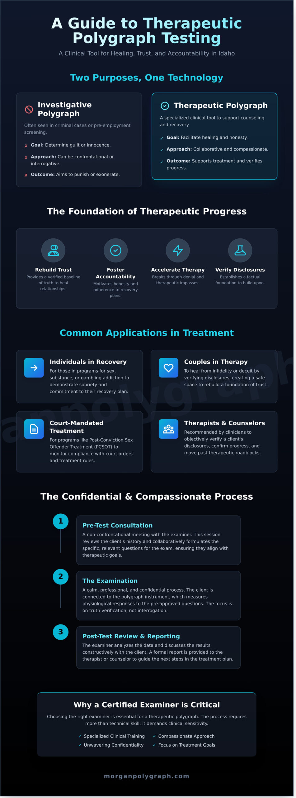 Therapeutic Polygraph Testing in Idaho: A Guide for Treatment and Recovery
