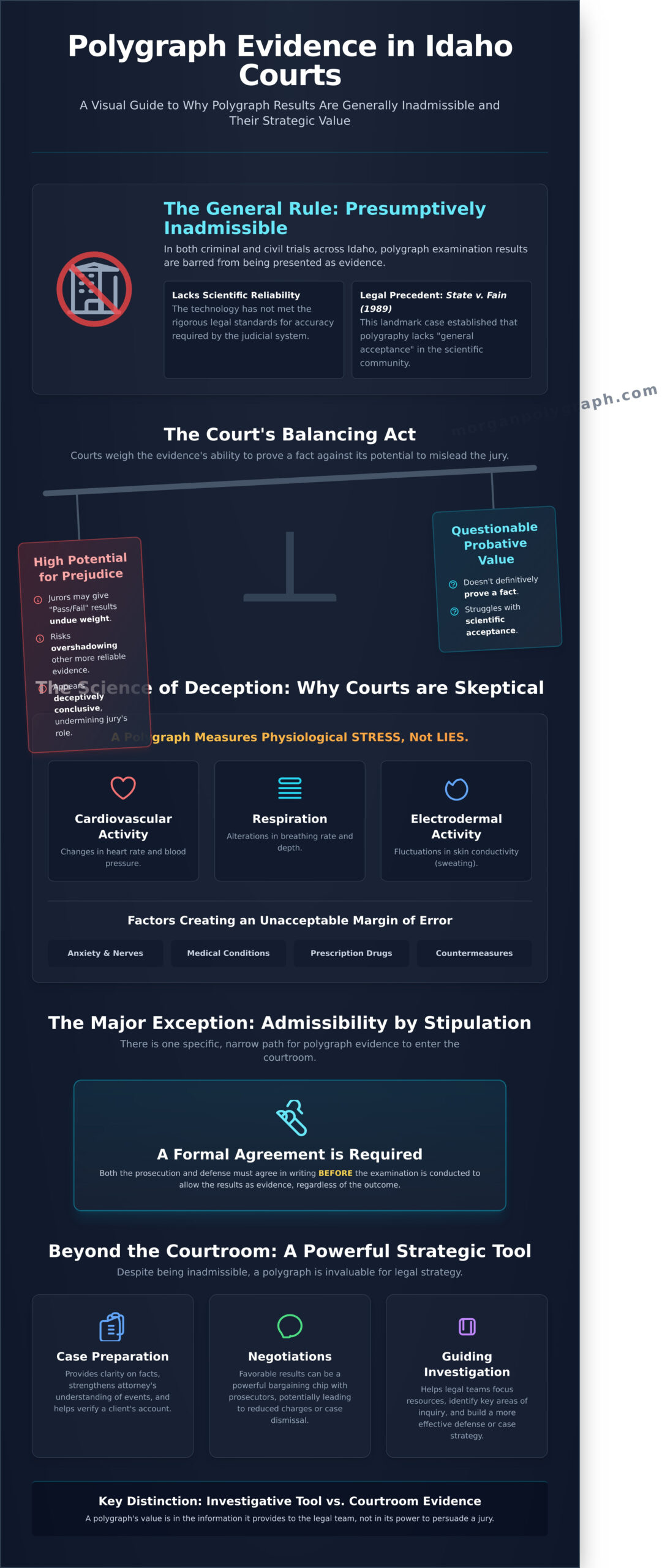 What Makes a Polygraph Inadmissible in Court? The Idaho Standard