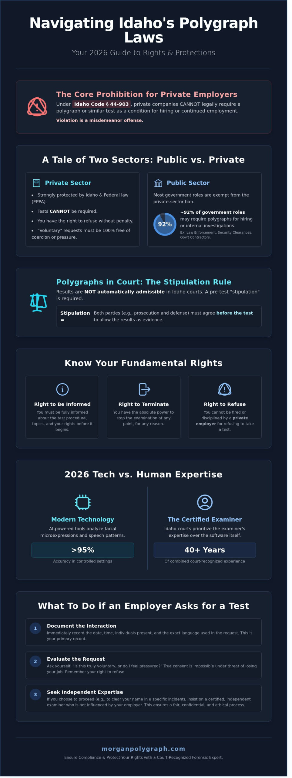 Idaho State Polygraph Laws: A Comprehensive Guide for 2026