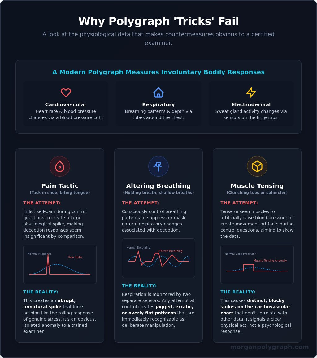 How to Fool a Polygraph: An Examiner's Guide to Countermeasure Myths