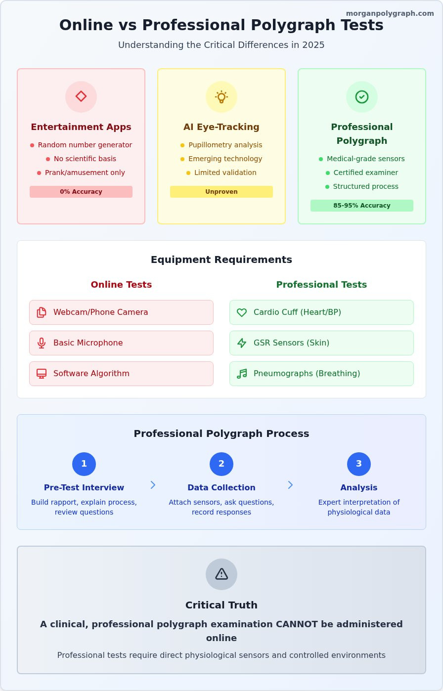Polygraph Test Online: The Truth About Virtual Lie Detectors in 2026