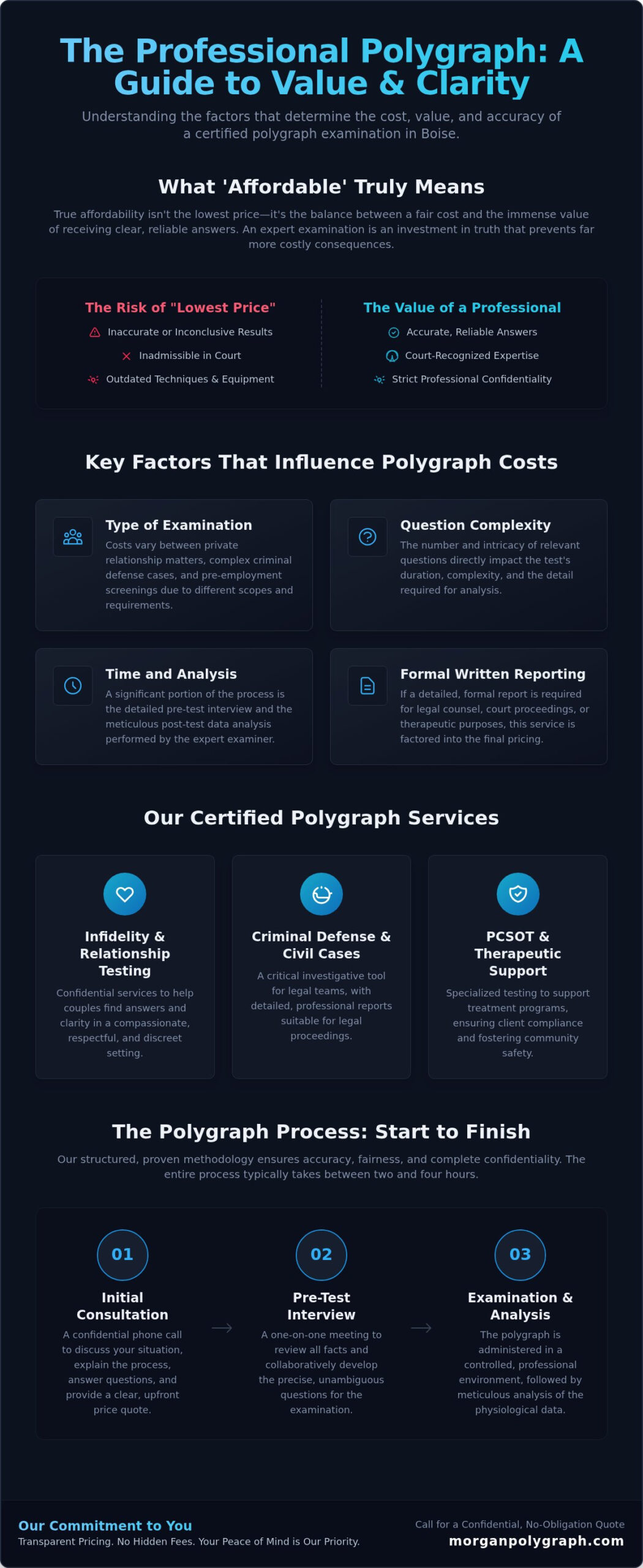 Affordable Polygraph Test in Boise: Your Guide to Cost, Value & Accuracy