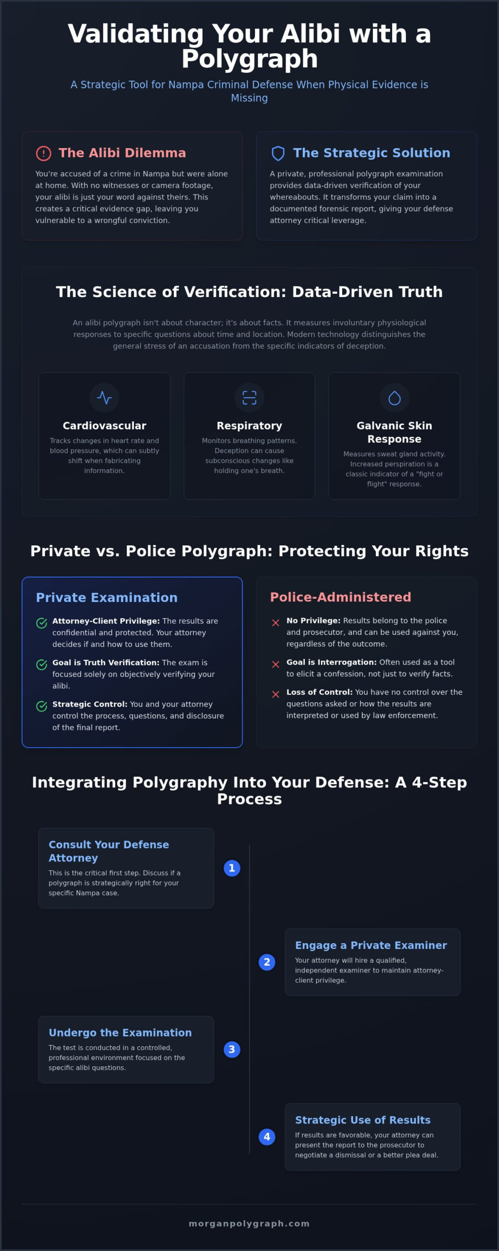 Using Polygraph to Validate an Alibi in a Criminal Case: A Nampa, Idaho Guide