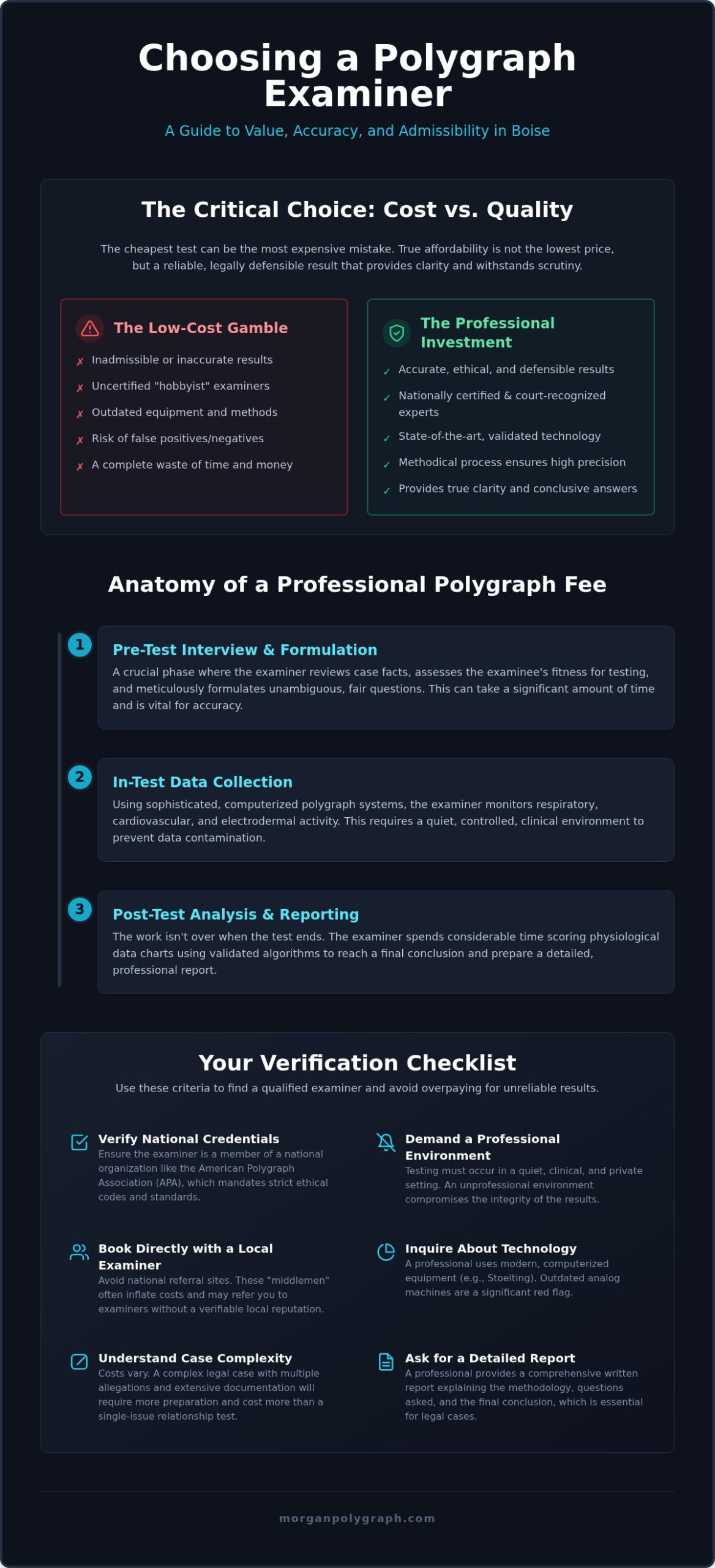 Affordable Polygraph Test Near Me: Finding Professional Value in Boise (2026)