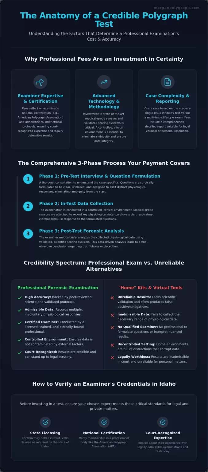How Much Does a Polygraph Test Cost in 2026? A Professional Pricing Guide